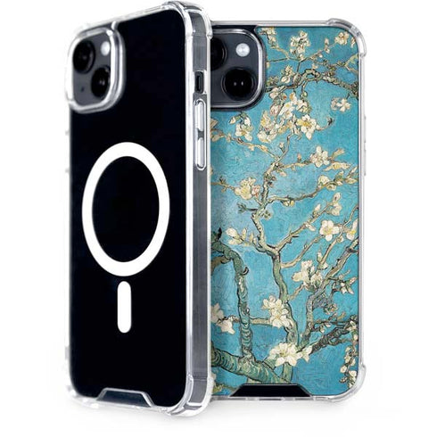 Almond Branches in Bloom by Van Gogh iPhone 15 MagSafe Case
